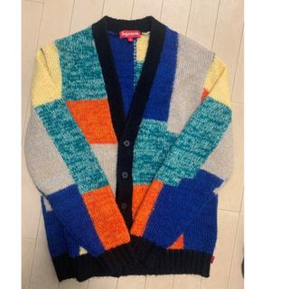 Supreme - 【M】Supreme Patchwork Cable Knit Cardiganの通販 by 's