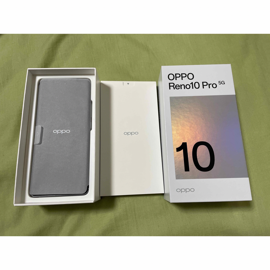 OPPO - OPPO reno 10 pro 5G シルバーグレーの通販 by しーさん1813's