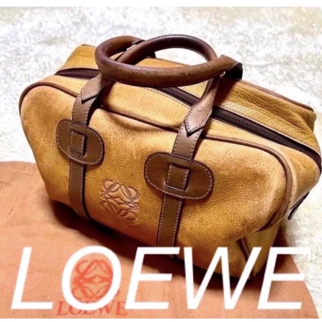 ロエベ ハンドバッグ ミニボストンバッグ LOEWEハンドバッグ