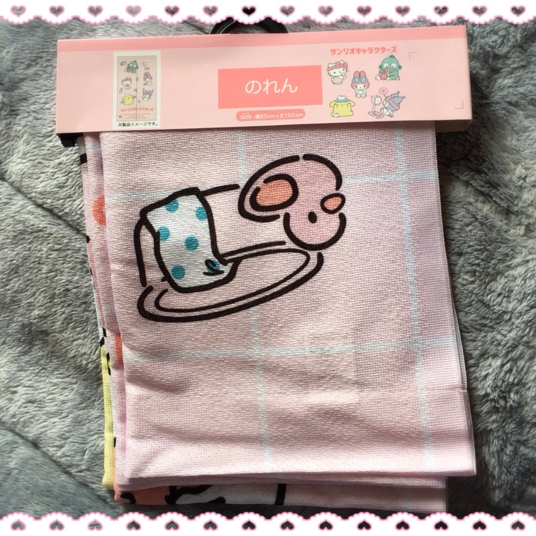 サンリオ(サンリオ)の🎀【新品✨】サンリオキャラクターズ￤サンリオ湯￤のれん 🎀 インテリア/住まい/日用品のカーテン/ブラインド(のれん)の商品写真