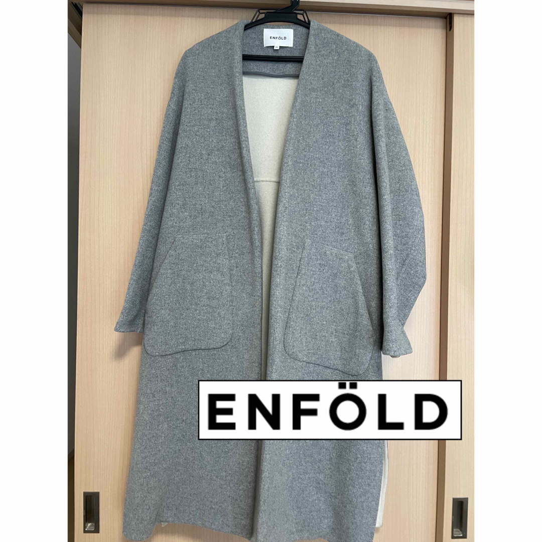 ENFOLD/エンフォルド/ソフトリバースリットオーバーコート/36 | フリマアプリ ラクマ