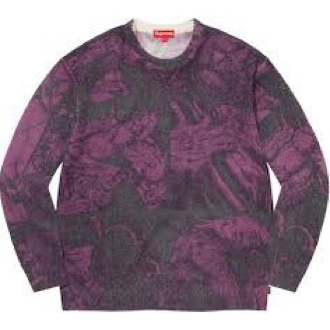 Vintage ニットSupreme21AW crowsweaterの元ネタ メンズのトップス(ニット/セーター)の商品写真