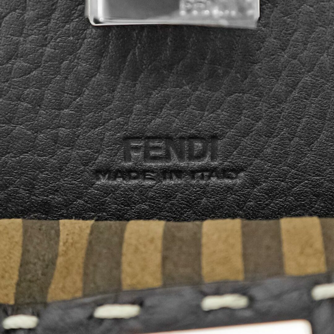 FENDI / フェンディ | マイクロピーカブー 2Way レザー ポーチ ハンド ショルダー バッグ | レッド系 | レディース