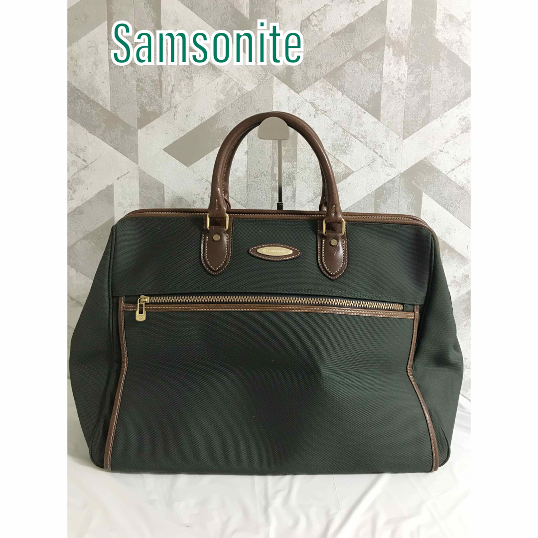 Samsonite(サムソナイト)の【美品】Samsonite サムソナイト ナイロンキャンバス ハンドバッグ メンズのバッグ(ビジネスバッグ)の商品写真