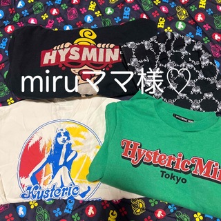 ヒステリックミニ(HYSTERIC MINI)のmiruママ様•*¨*•.¸♬︎(Tシャツ/カットソー)