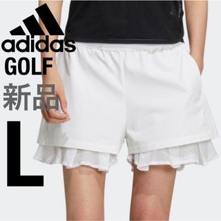 アディダス(adidas)のL アディダス ゴルフウエア トレーニングスカート キュロット スコート パンツ(ウエア)