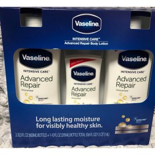 ヴァセリン(Vaseline)のコストコ  ヴァセリン ボディーローション 3本セット  新品 未開封(ボディローション/ミルク)