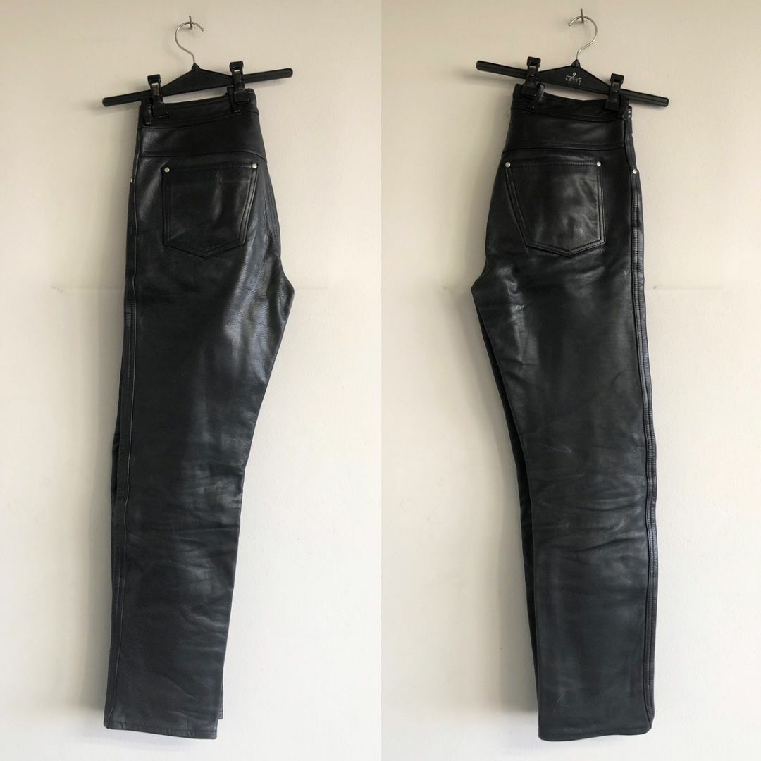 Harley-davidson ハーレーダビッドソン 革パンツ USED 30