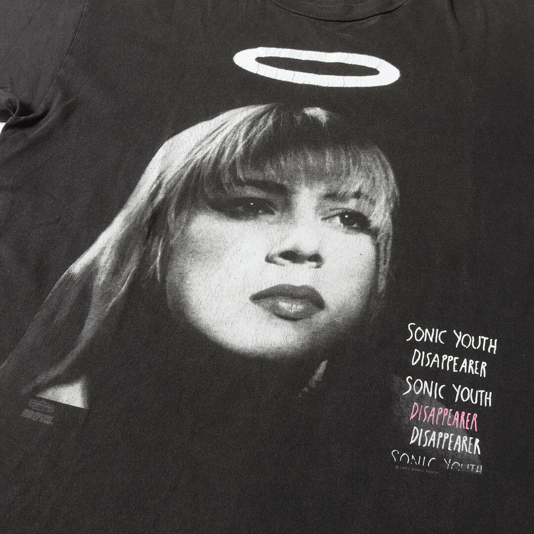 Vintage Rock Item ヴィンテージ ロック 00s SONIC YOUTH Confusion Is Sex ソニック ユース クルーネック 半袖 Tシャツ ブラック 黒 M トップス カットソー バンドT ロックT バンT【メンズ】