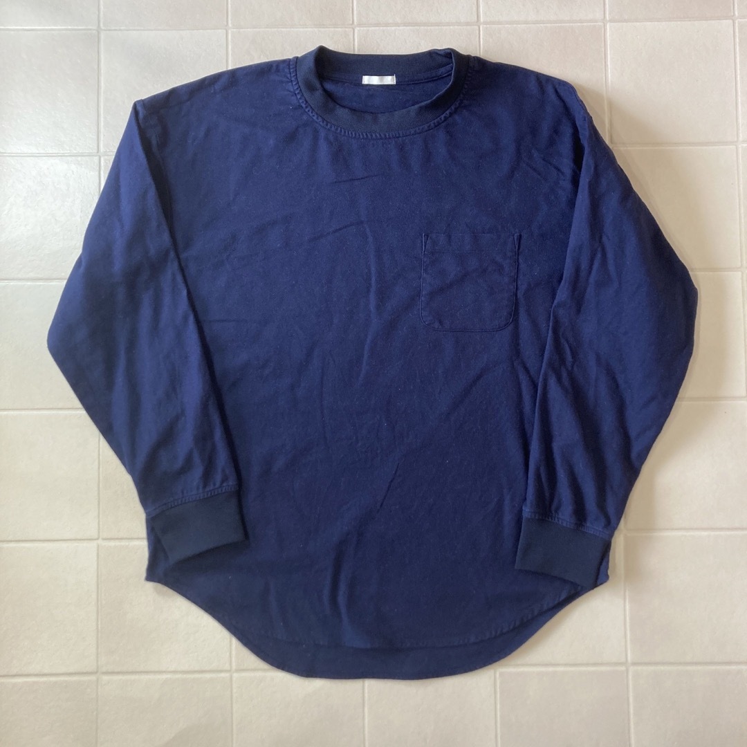 GU(ジーユー)のGU  ロングTシャツ メンズのトップス(Tシャツ/カットソー(七分/長袖))の商品写真