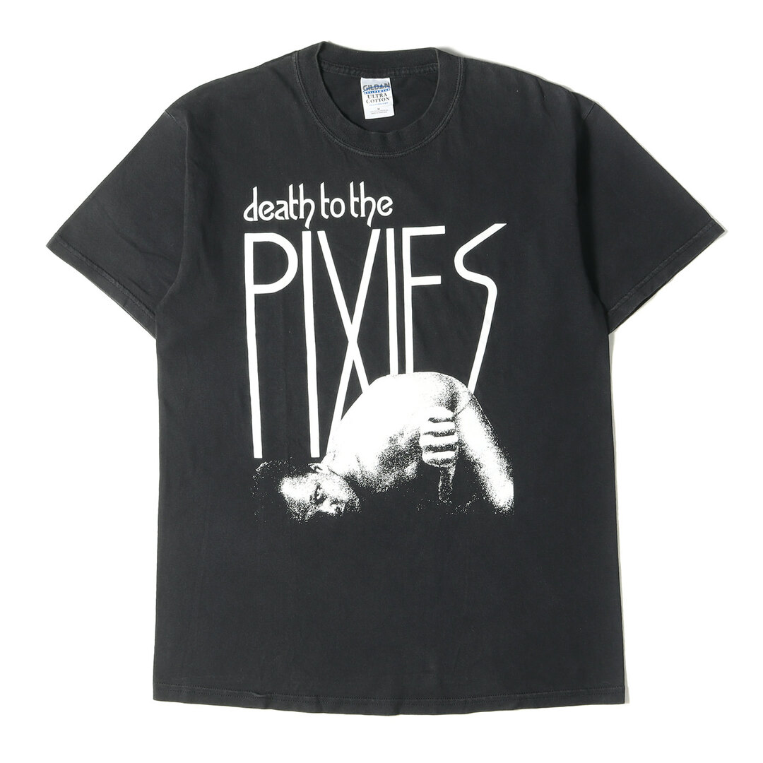 Vintage Rock Item ヴィンテージ ロック 00s PIXIES Death To The Pixies ピクシーズ クルーネック 半袖 Tシャツ ブラック 黒 M トップス カットソー バンドT ロックT 【メンズ】