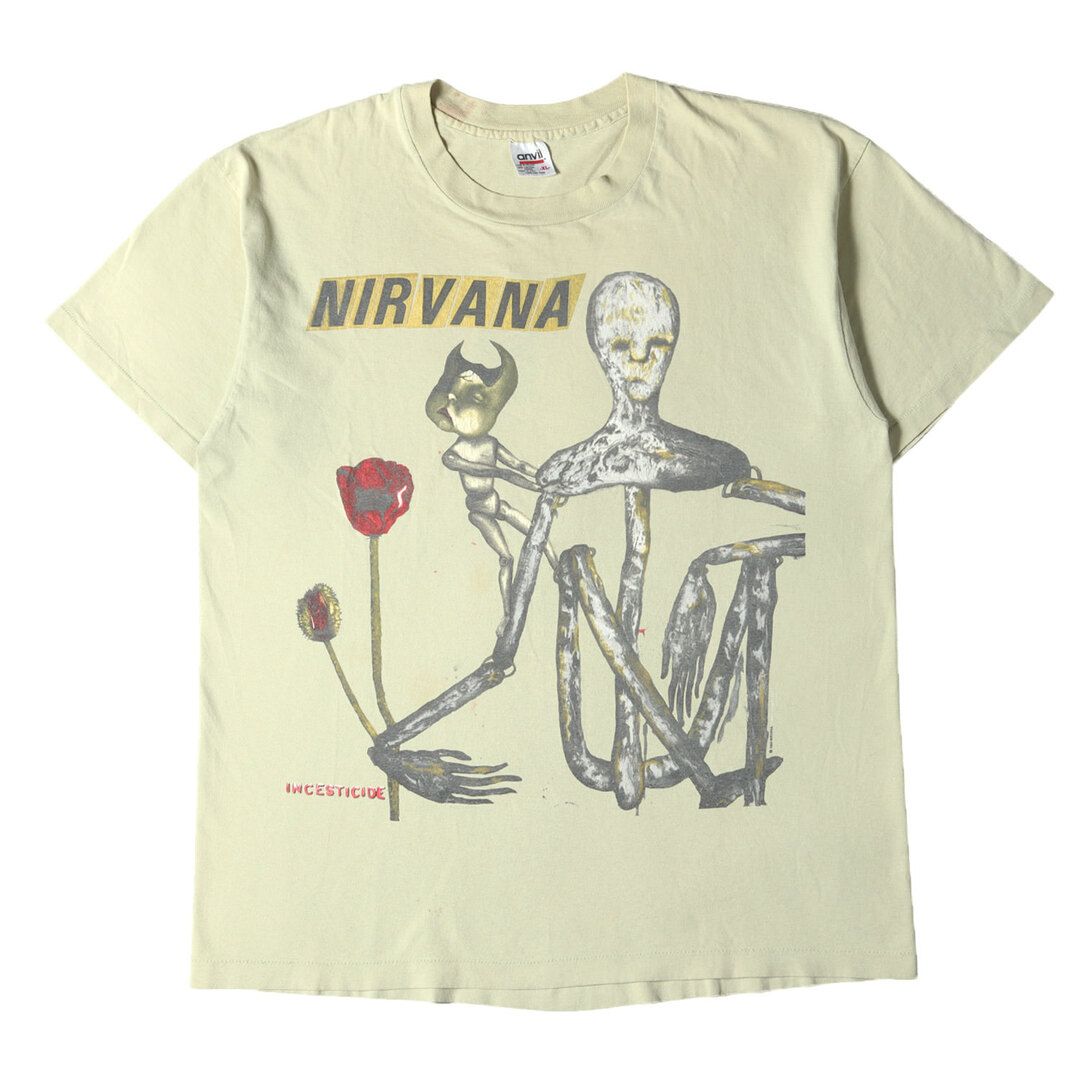 90s Nirvana ニルヴァーナ　XL 美品　ヴィンテージtシャツ　半袖