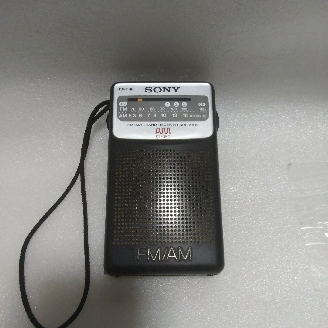 SONY　ジャンク　ポータブル　ラジオ スマホ/家電/カメラのオーディオ機器(ラジオ)の商品写真