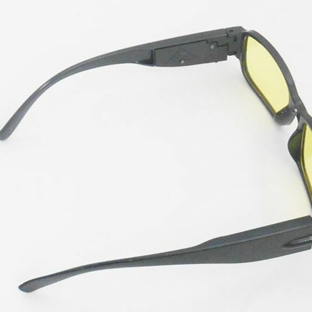 ティァドロップ＆ラウンド　2個セット　プラスおまけつき　イエローブラック　ネイビ メンズのファッション小物(サングラス/メガネ)の商品写真
