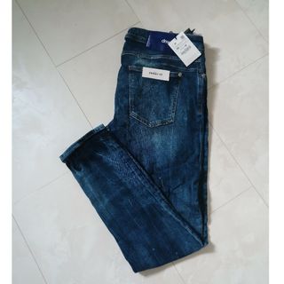 ZARA MAN ザラ メン スリムストレッチ 光沢デニム USA34 88cm