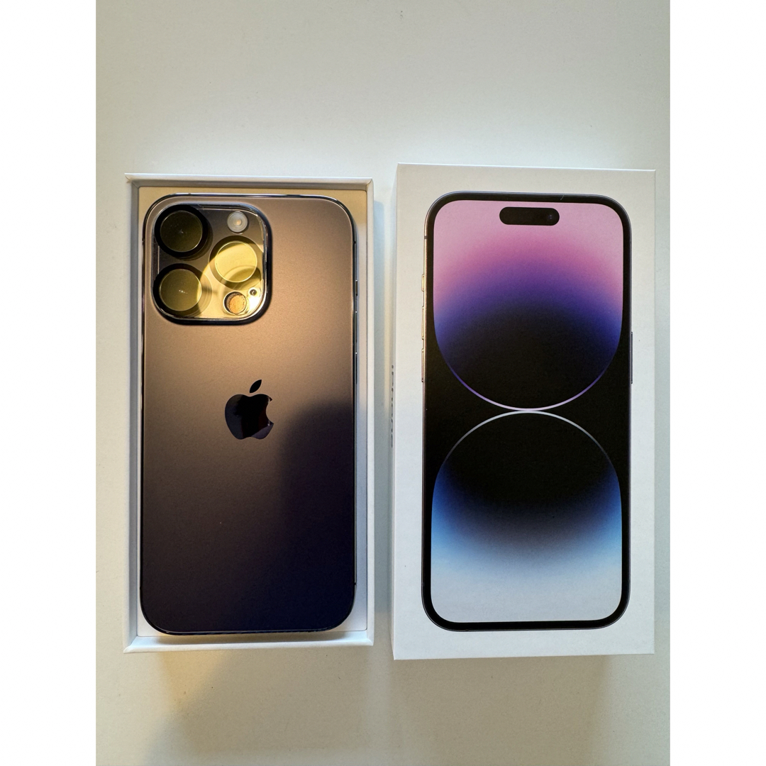 iPhone 14 Pro 256GB ディープパープル 美品