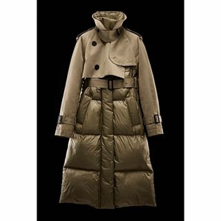 タグ付き試着のみの美品ですsacai Cotton Gabardine x Padded Coat カーキ