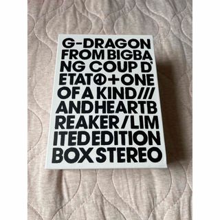 ビッグバン(BIGBANG)のG-Dragon ジヨン BIGBANG one of a kind 初回限定版(K-POP/アジア)