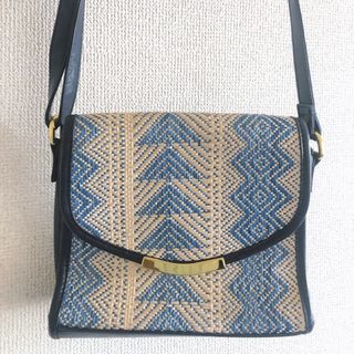 タタミ(TATAMI)のTATAMI BAG ショルダー バッグ ブルー アウトレット(ショルダーバッグ)