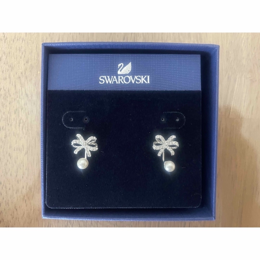 SWAROVSKI - ✳︎新品未使用2wayスワロフスキー✖️パールピアスの+