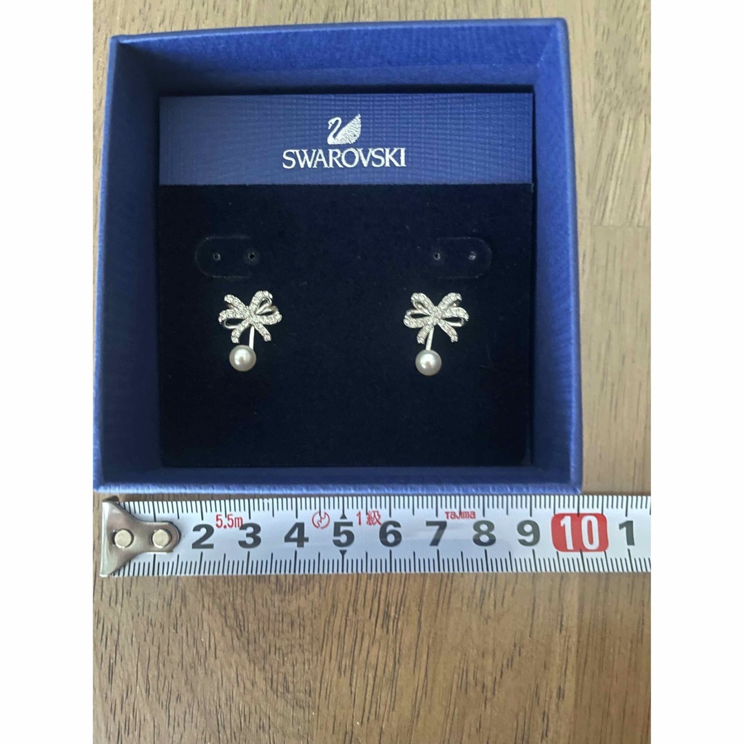 SWAROVSKI(スワロフスキー)の✳︎新品未使用2wayスワロフスキー✖️パールピアス レディースのアクセサリー(ピアス)の商品写真