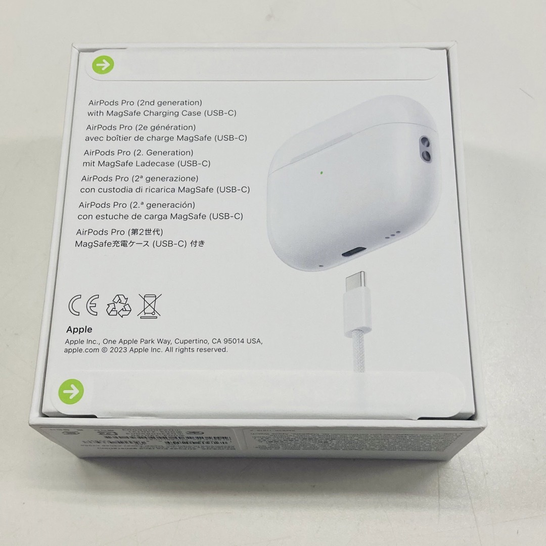 TYPE-C対応 新品未開封 AirPods pro 第2世代 MTJV3J/A TYPE-C対応 新品未開封 AirPods pro 第2世代 MTJV3J/A