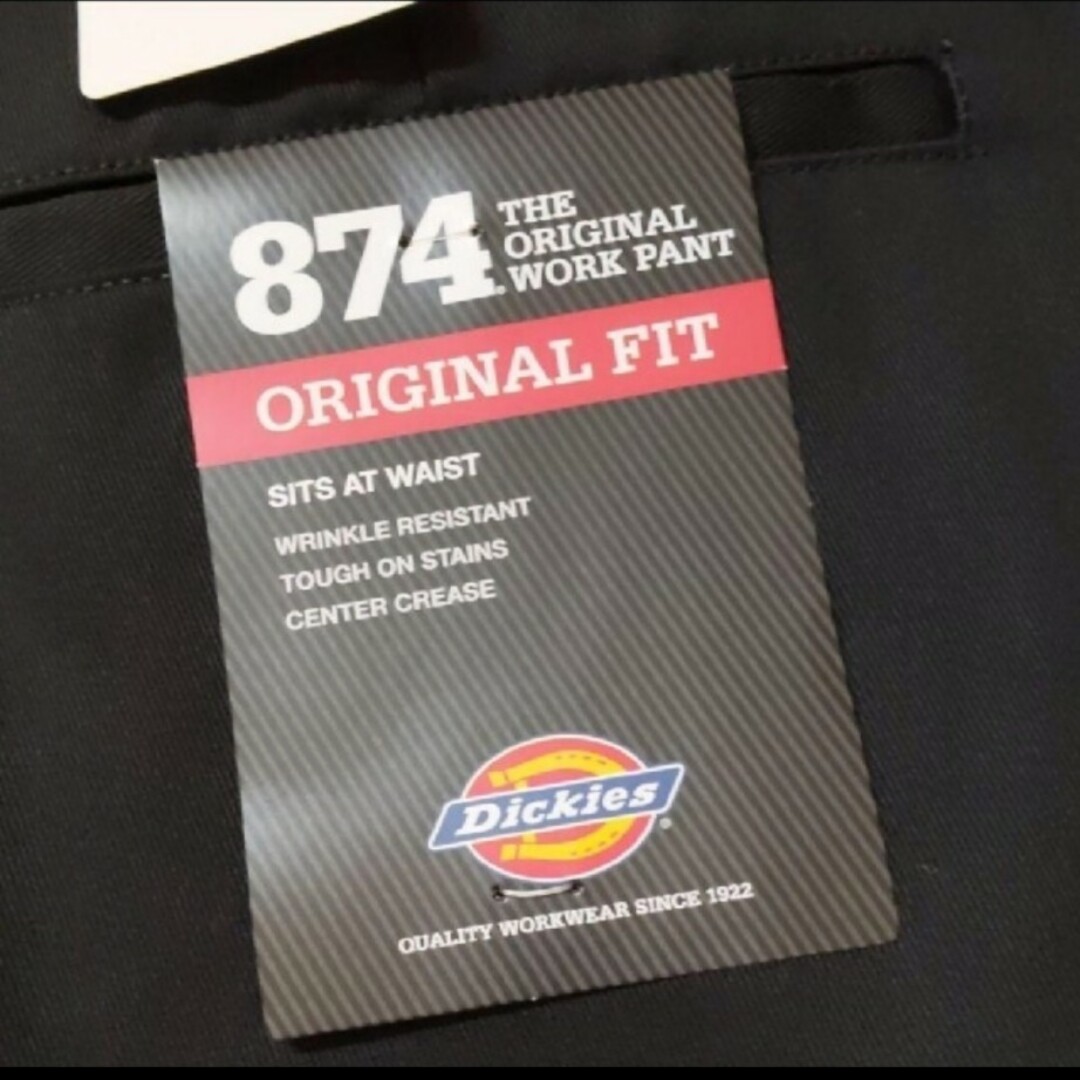 Dickies(ディッキーズ)の新品 30x30 BK ワークパンツ ディッキーズ ブラック メンズのパンツ(ワークパンツ/カーゴパンツ)の商品写真