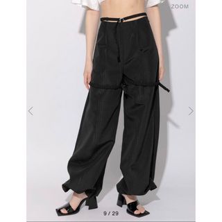 melt the lady  grain pattern pants