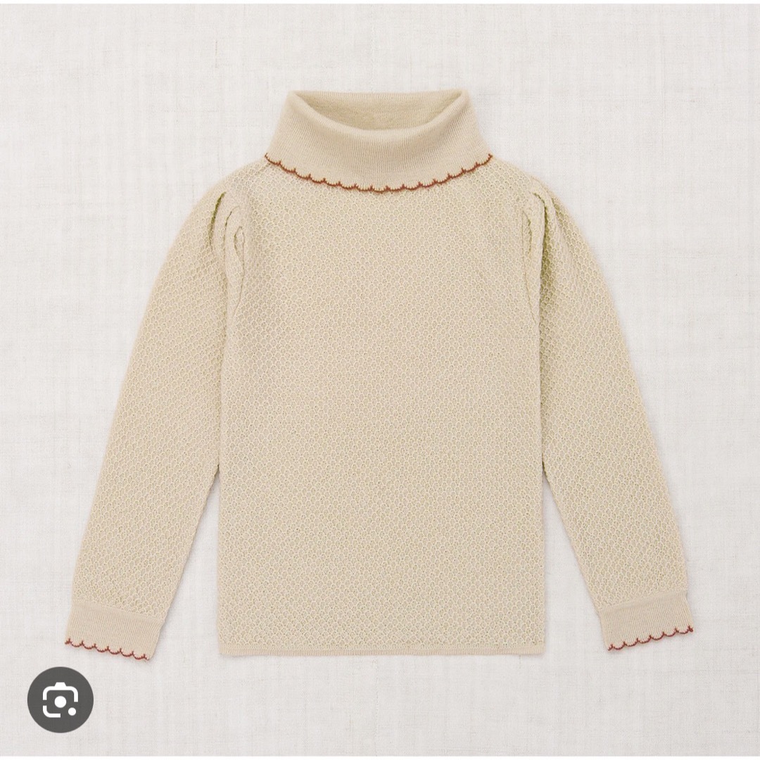 ニットMisha & Puff Bow Frankie Turtleneck 8y