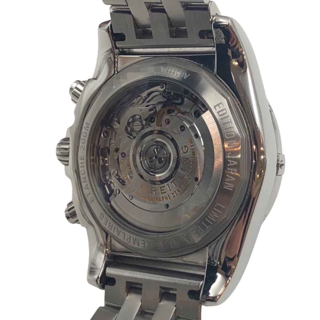 ブライトリング BREITLING クロノマット 44　日本限定400本 AB01116X/BE67 ブルーシェル ステンレススチール メンズ 腕時計