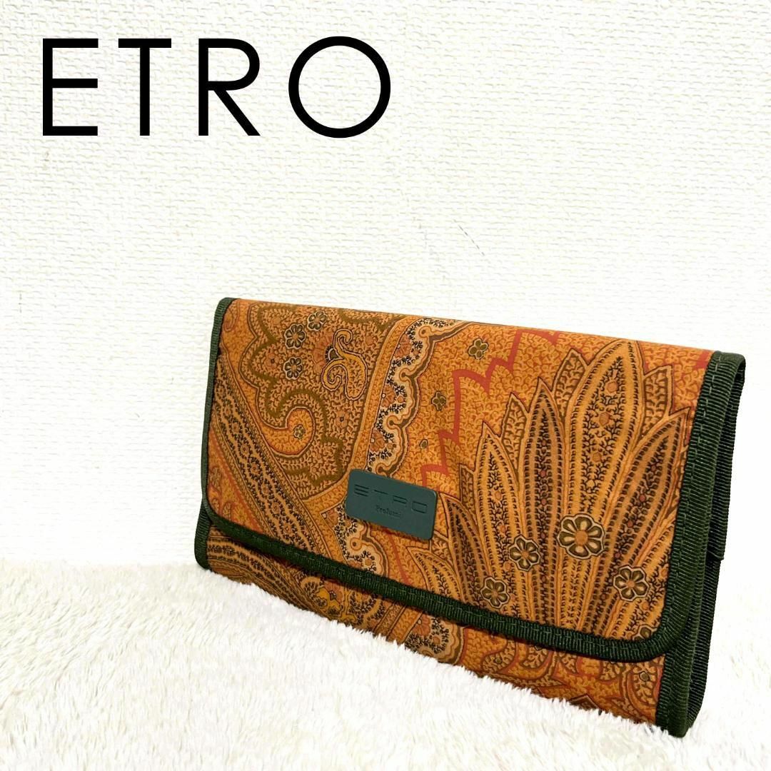 ETRO - 美品✨ETRO エトロ 長財布/ウォレット ペイズリーの+giftsmate.net