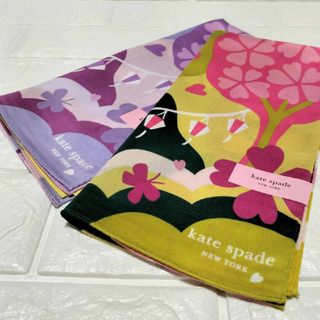 ケイトスペードニューヨーク(kate spade new york)の新品２枚 kate spade new york ケイト スペード ニューヨーク(ハンカチ)