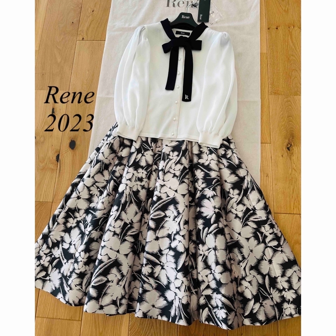 ご専用となりました　Rene♡ 2023年 リボンタイ付きトップス