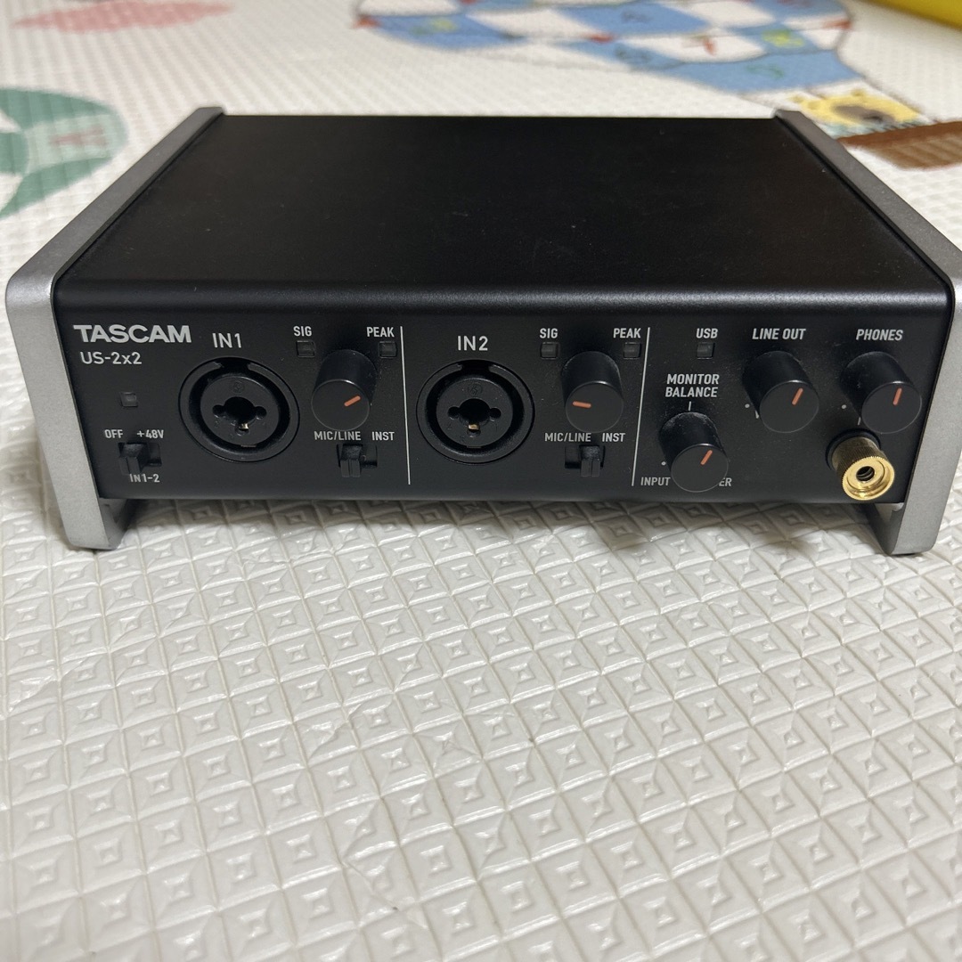 TASCAM US-2×2 オーディオインターフェース 1