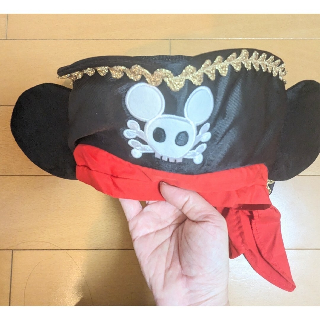 Disney(ディズニー)のミッキー・マウス 海賊船 船長帽子 エンタメ/ホビーのコスプレ(その他)の商品写真