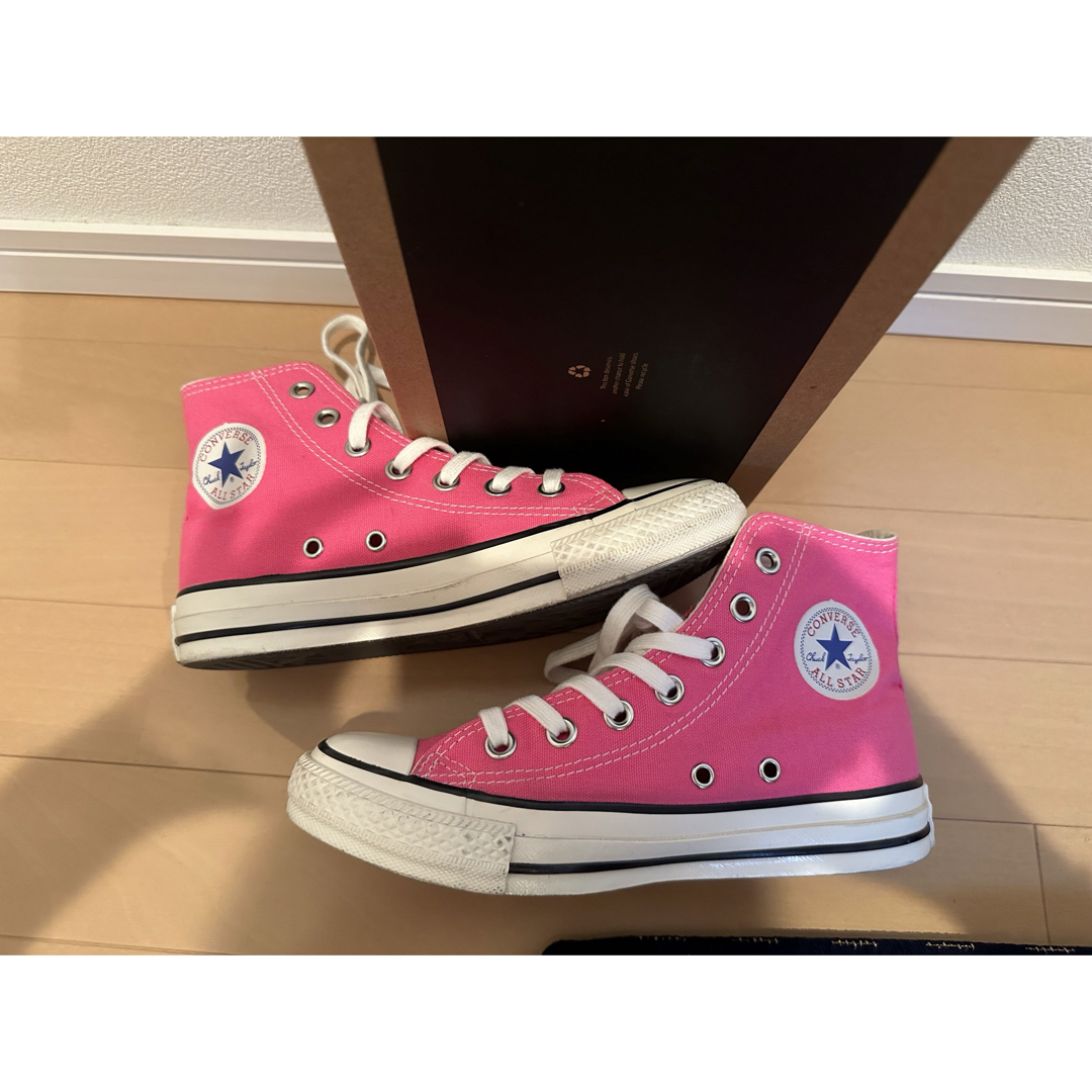 ALL STAR（CONVERSE）(オールスター)のコンバース　ハイカット　ピンク レディースの靴/シューズ(スニーカー)の商品写真