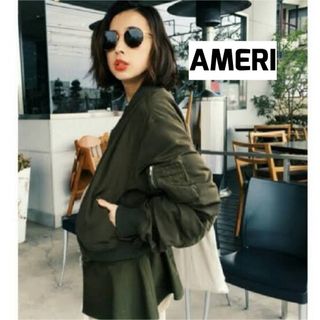 Ameri VINTAGE - AMERI 限定品 ダルマスリーブスタッズMA1 美品の通販 ...