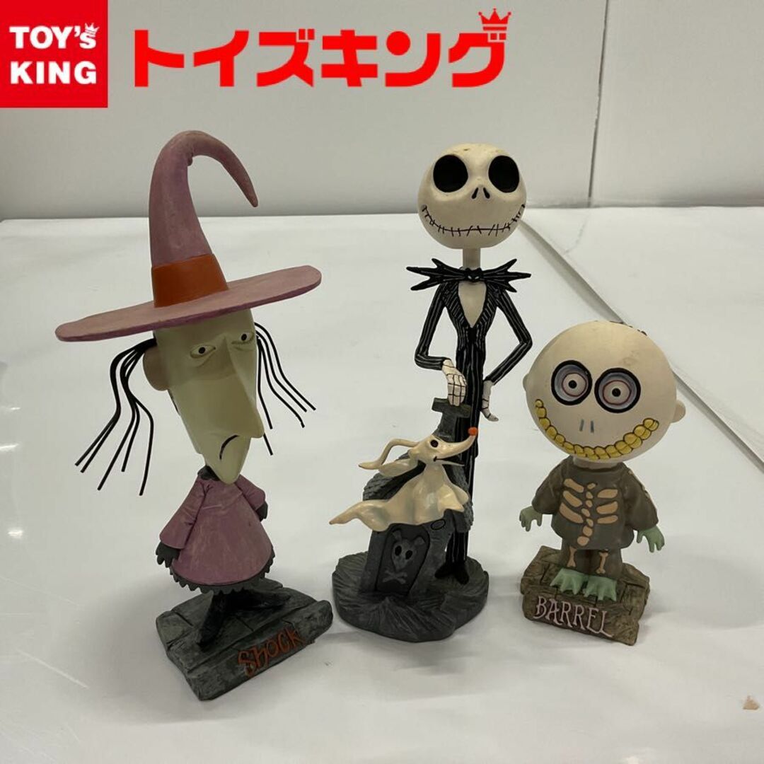 NECA Head Knocker ヘッドノッカー 首振り 3点セットフィギュア ナイトメア ビフォア クリスマス ジャックスケリントン ゼロ  ショック | フリマアプリ ラクマ