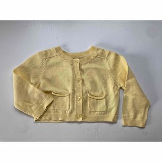 ベビーギャップ(babyGAP)の美品★ baby gap カーディガン ボレロ イエロー 70サイズ 羽織り(カーディガン/ボレロ)