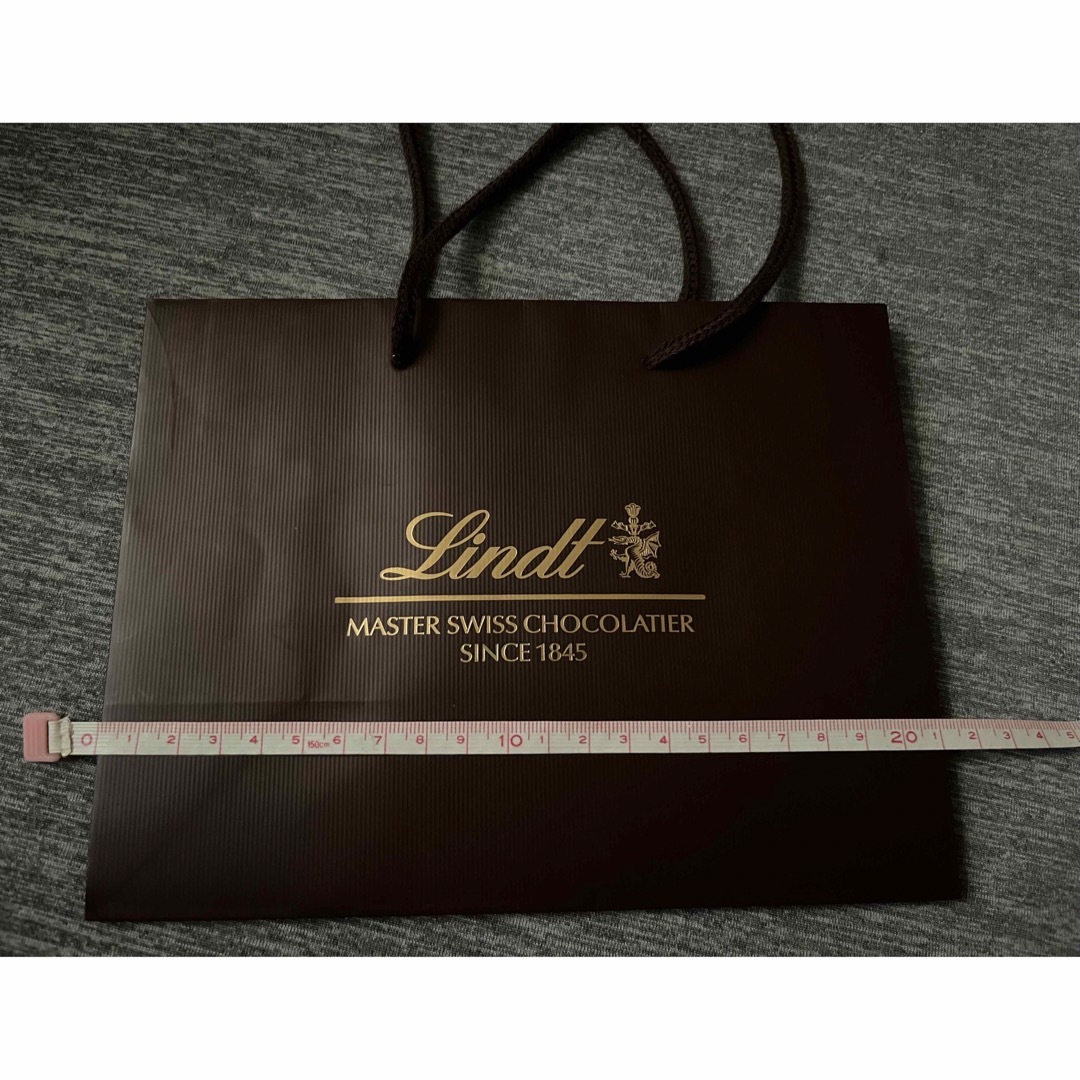 Lindt(リンツ)のリンツ Lindt 紙袋　２枚セット レディースのバッグ(ショップ袋)の商品写真
