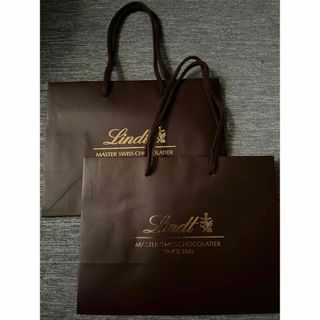 リンツ(Lindt)のリンツ Lindt 紙袋　２枚セット(ショップ袋)