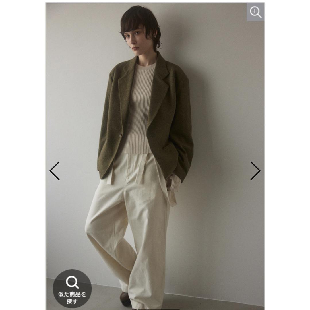 BLACK by moussy - ブラックバイマウジー オーバーサイズジャケットの BLACK by moussy - ブラックバイマウジー オーバーサイズジャケットの