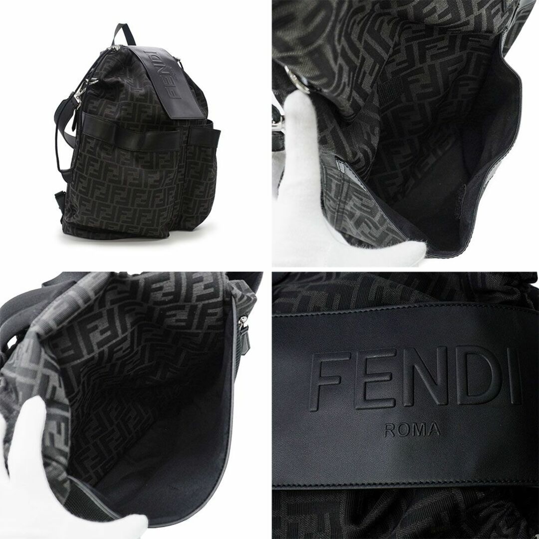 FENDI - 未使用品 フェンディ ストライク ラージ FFジャカード