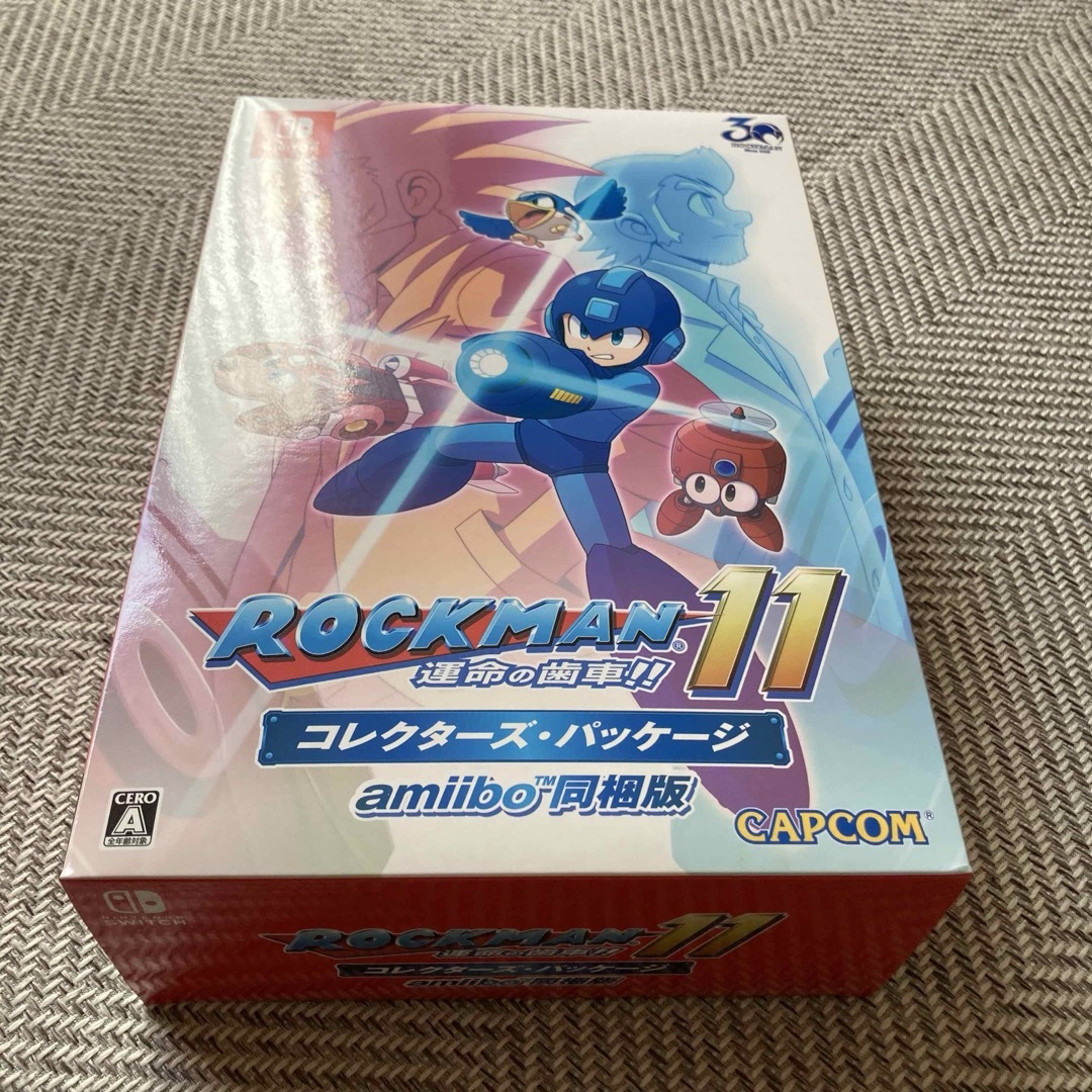 ロックマン11 運命の歯車!! コレクターズ・パッケージ amiibo同梱版