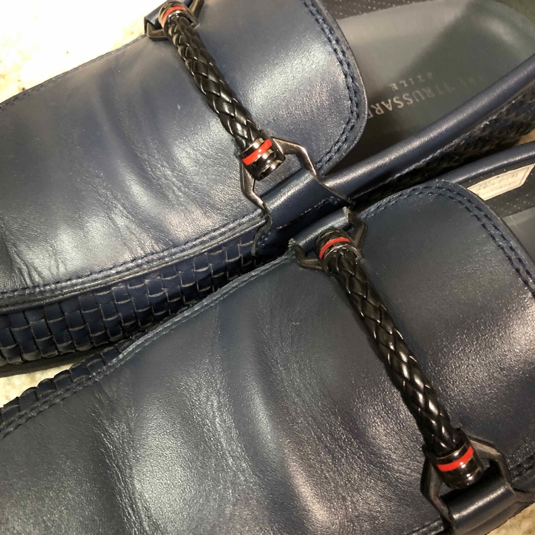 Trussardi(トラサルディ)の週末限定価格！！トラサルディ　デッキシューズ　ローファー メンズの靴/シューズ(デッキシューズ)の商品写真