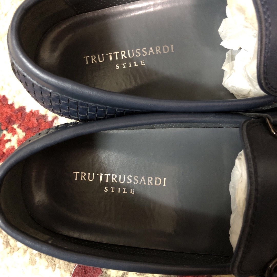 Trussardi(トラサルディ)の週末限定価格！！トラサルディ　デッキシューズ　ローファー メンズの靴/シューズ(デッキシューズ)の商品写真