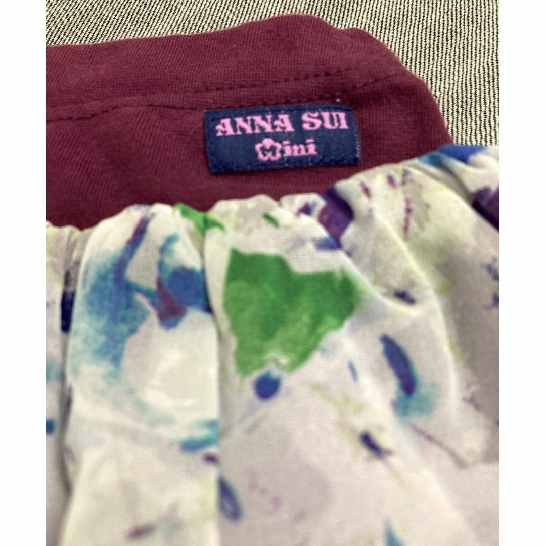 ANNA SUI mini(アナスイミニ)の【ANNA SUI MINI】 80cm(SS)】スカート r31165 キッズ/ベビー/マタニティのベビー服(~85cm)(スカート)の商品写真