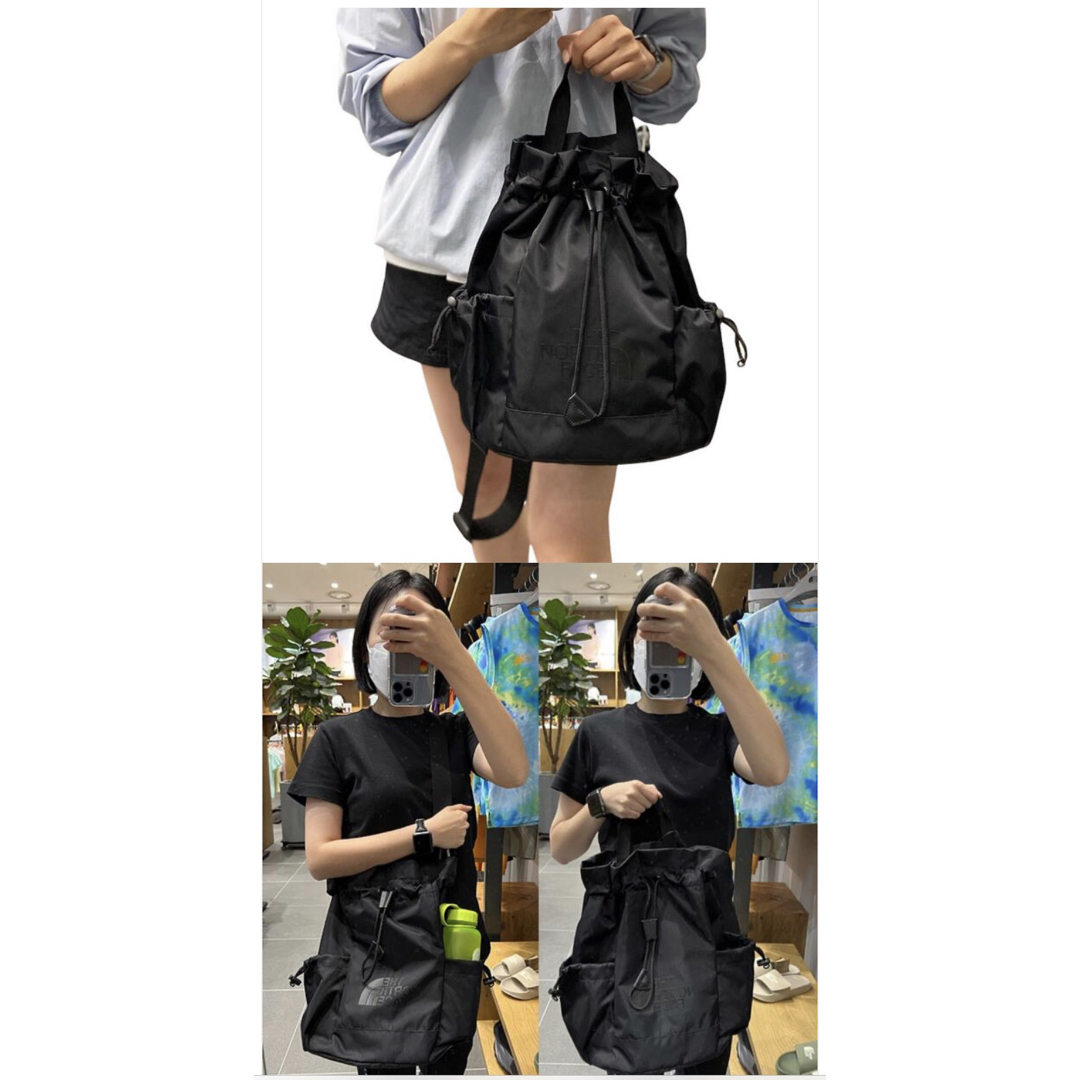 THE NORTH FACE(ザノースフェイス)の韓国ノースフェイスホワイトレーベルボニーパックバケットBONNEYPACK白 レディースのバッグ(ショルダーバッグ)の商品写真