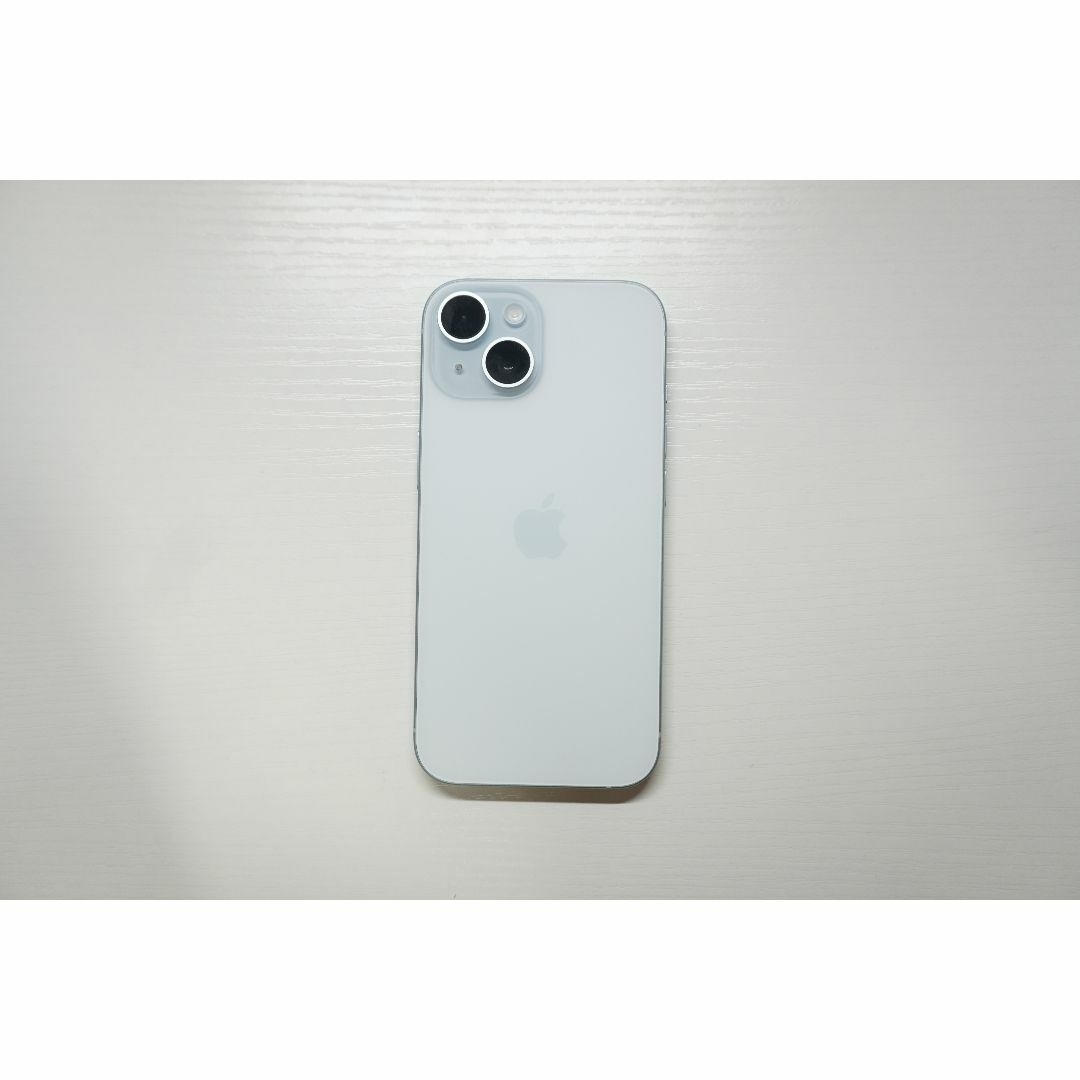 Apple(アップル)のiPhone 15 ブルー 128GB 国内アップルストア版 スマホ/家電/カメラのスマートフォン/携帯電話(スマートフォン本体)の商品写真