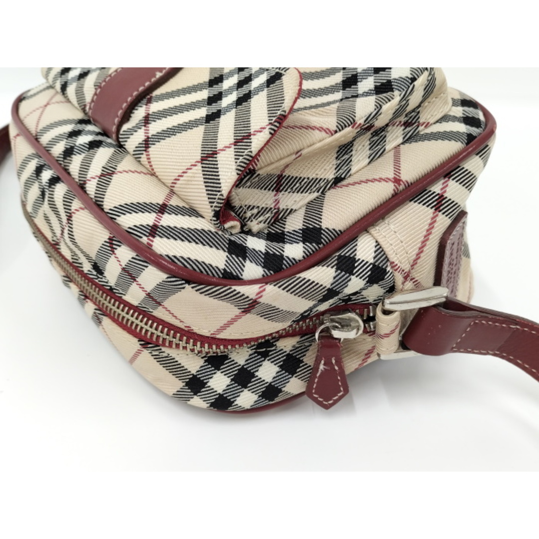 BURBERRY(バーバリー)のBURBERRY ショルダーバッグ ノバチェック レザー キャンバス ベージュ レディースのバッグ(ショルダーバッグ)の商品写真